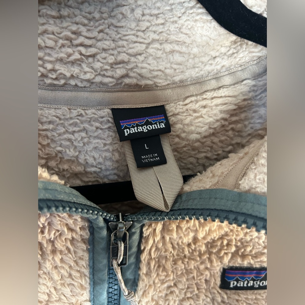 Women's Los Gatos Quarter Zip Patagonia Size Large Mauve Brown Pink Color - Picture 5 of 10